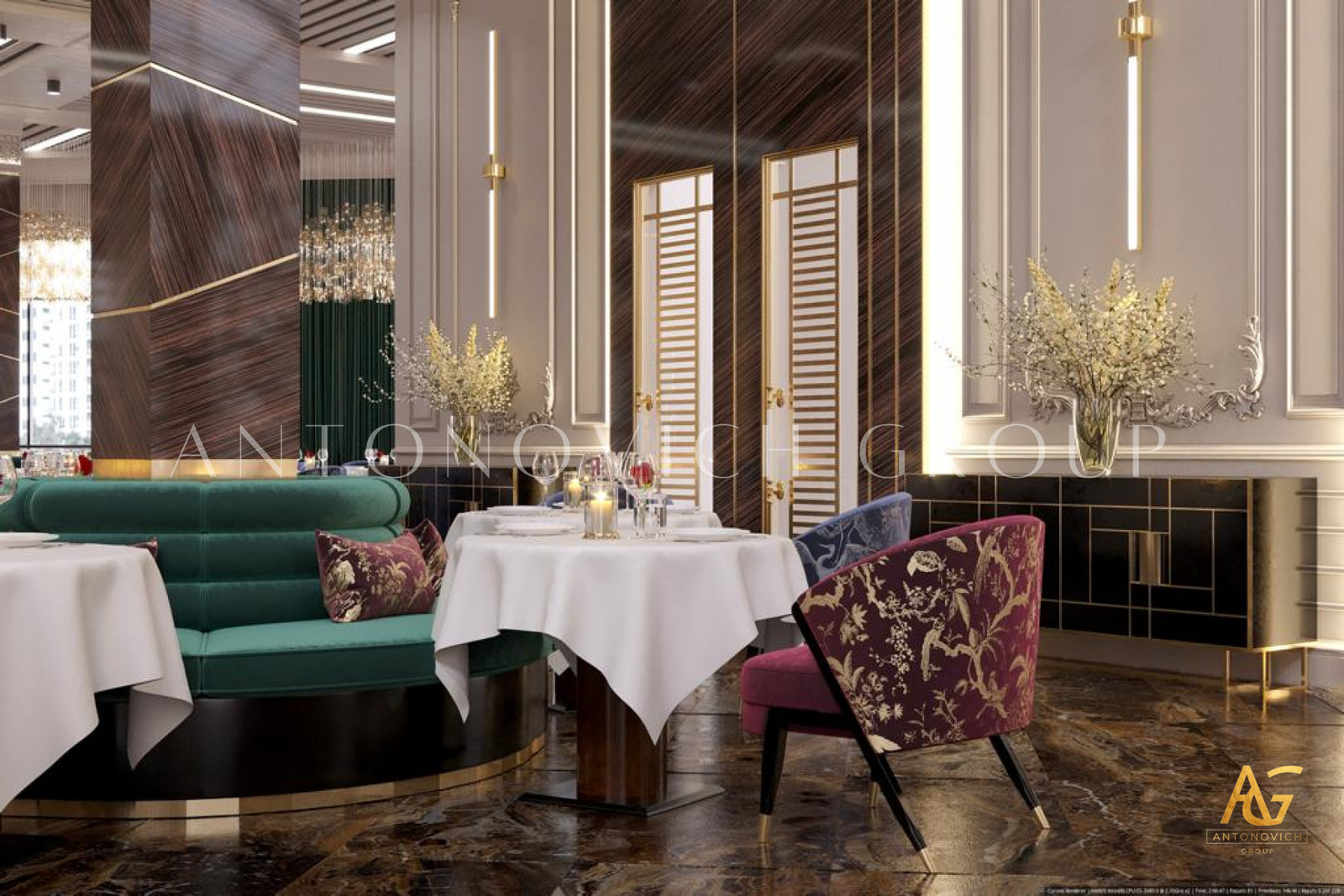 Commercial Restaurant Interior Design in Saudi Arabia