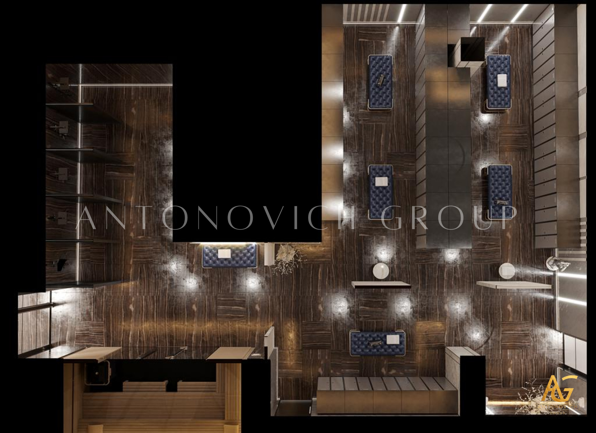 Luxury interior design SPA in Dubai