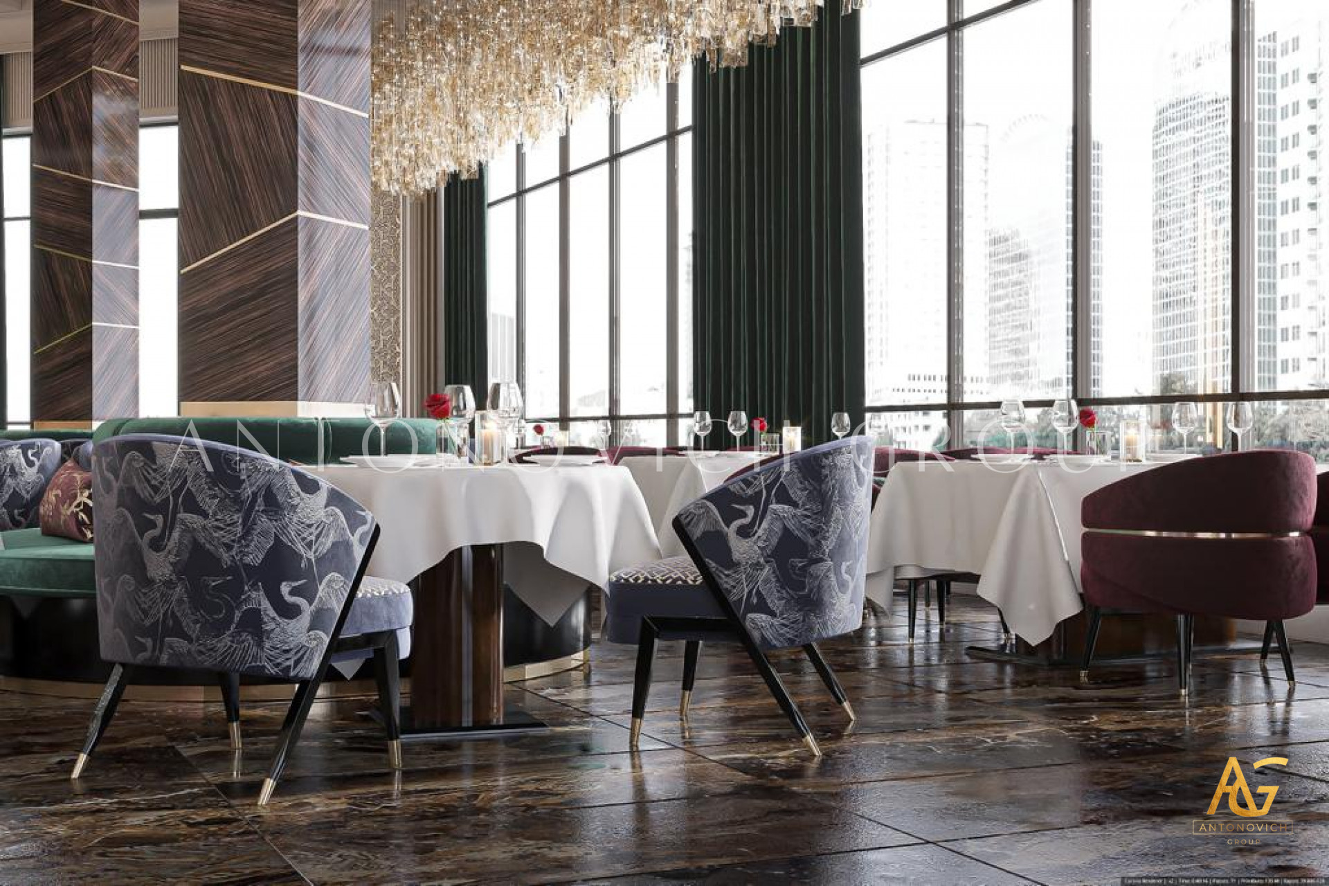 Commercial Restaurant Interior Design in Saudi Arabia