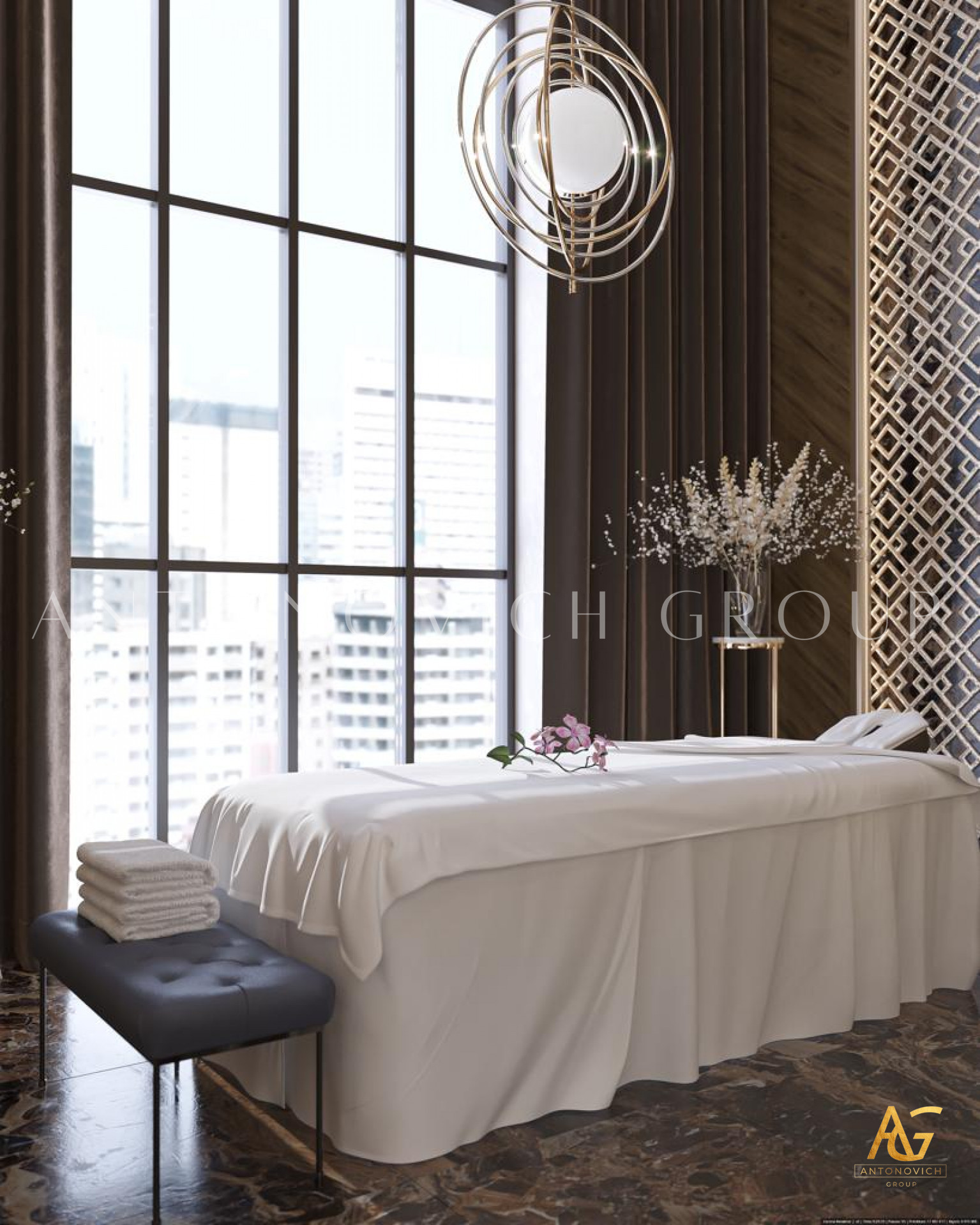 Luxury interior design SPA in Dubai