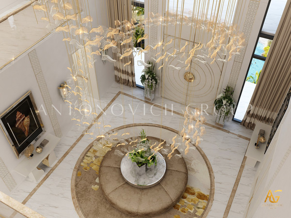 Modern villa Interior design in Mohammed bin Rashid District 1