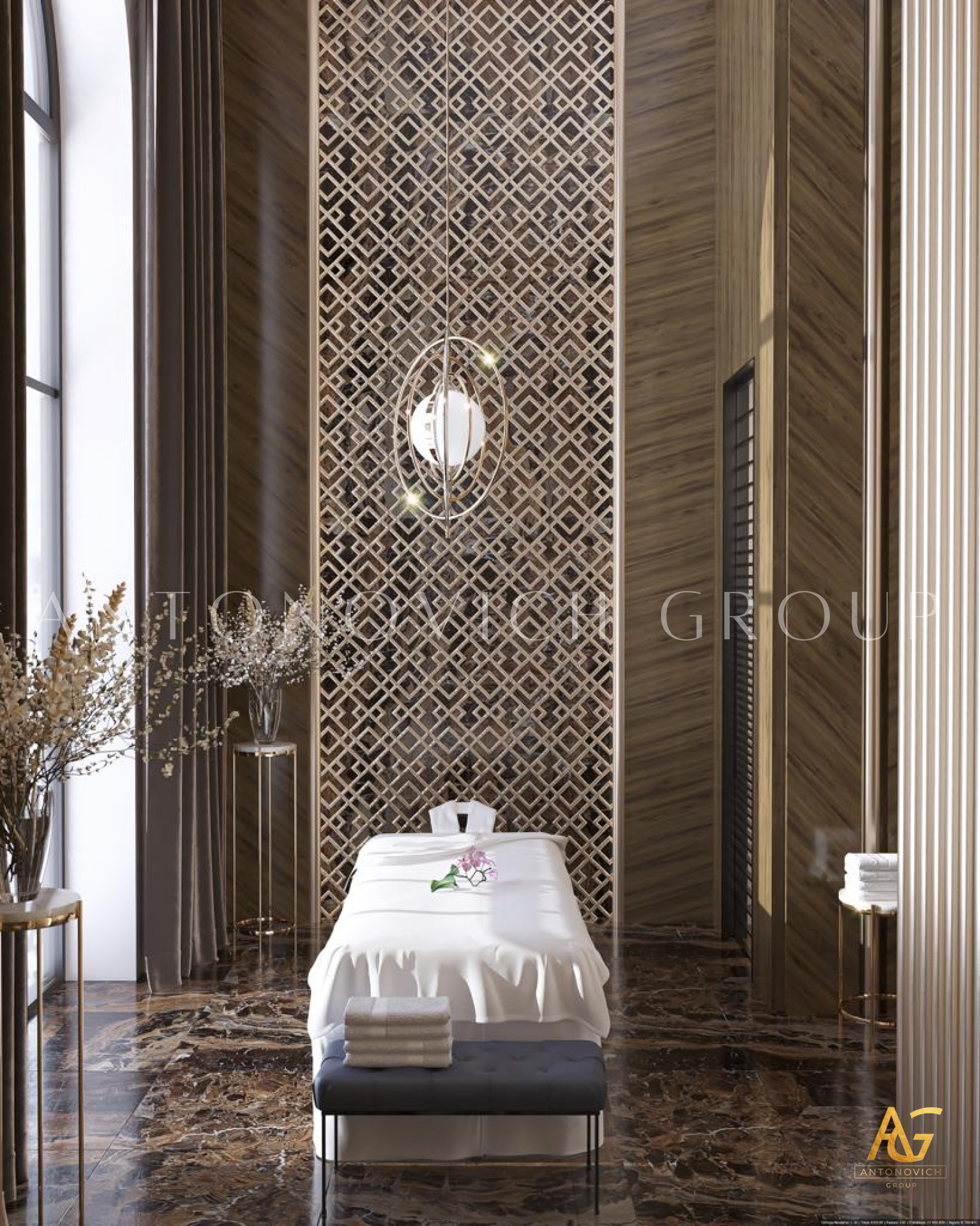 Luxury interior design SPA in Dubai