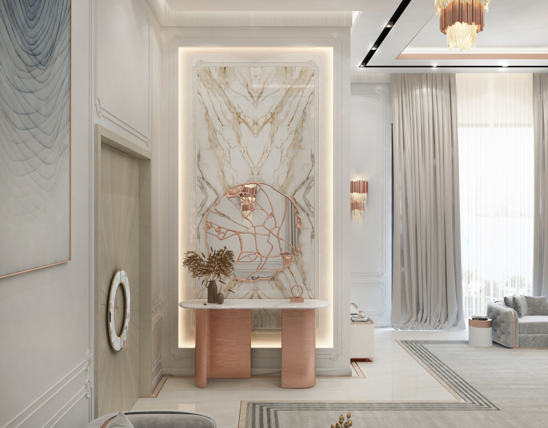 LUXURY – MODERN INTERIOR DESIGN FOR MAJLIS IN DUBAI