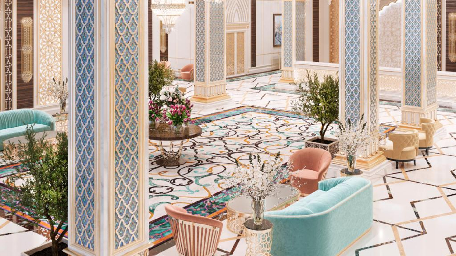 Hotel  interior Design In Saudi Arabia| top Hospitality interior design project in Riyadh