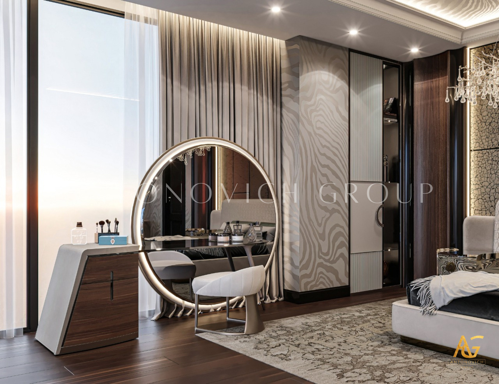 NEW LUXURY MODERN TREND FOR BEDROOM INTERIOR