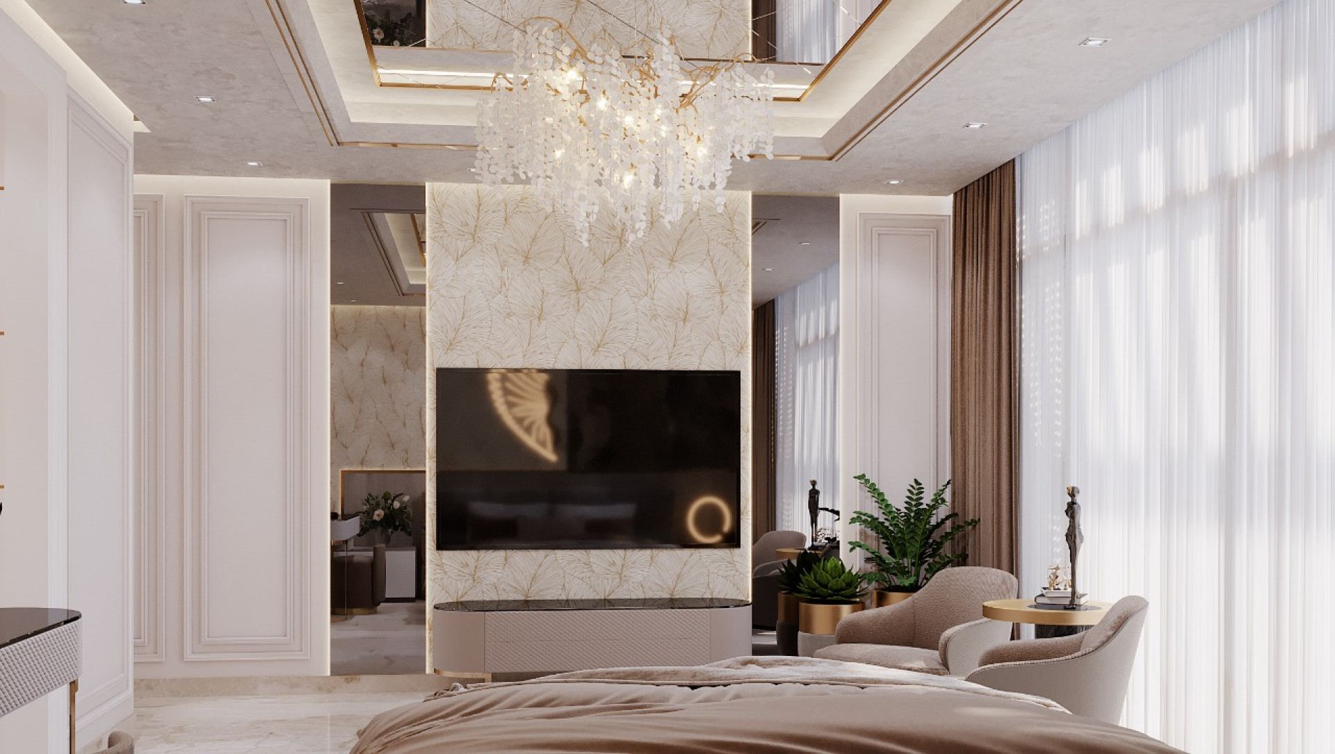 INTERIOR FIT-OUT SOLUTION FOR MASTER BEDROOM