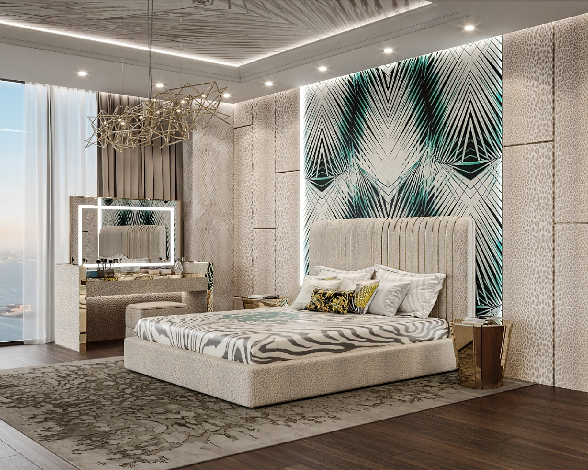 CUSTOMIZED WALL PANELS AND LUXURY DÉCOR FOR BEDROOM