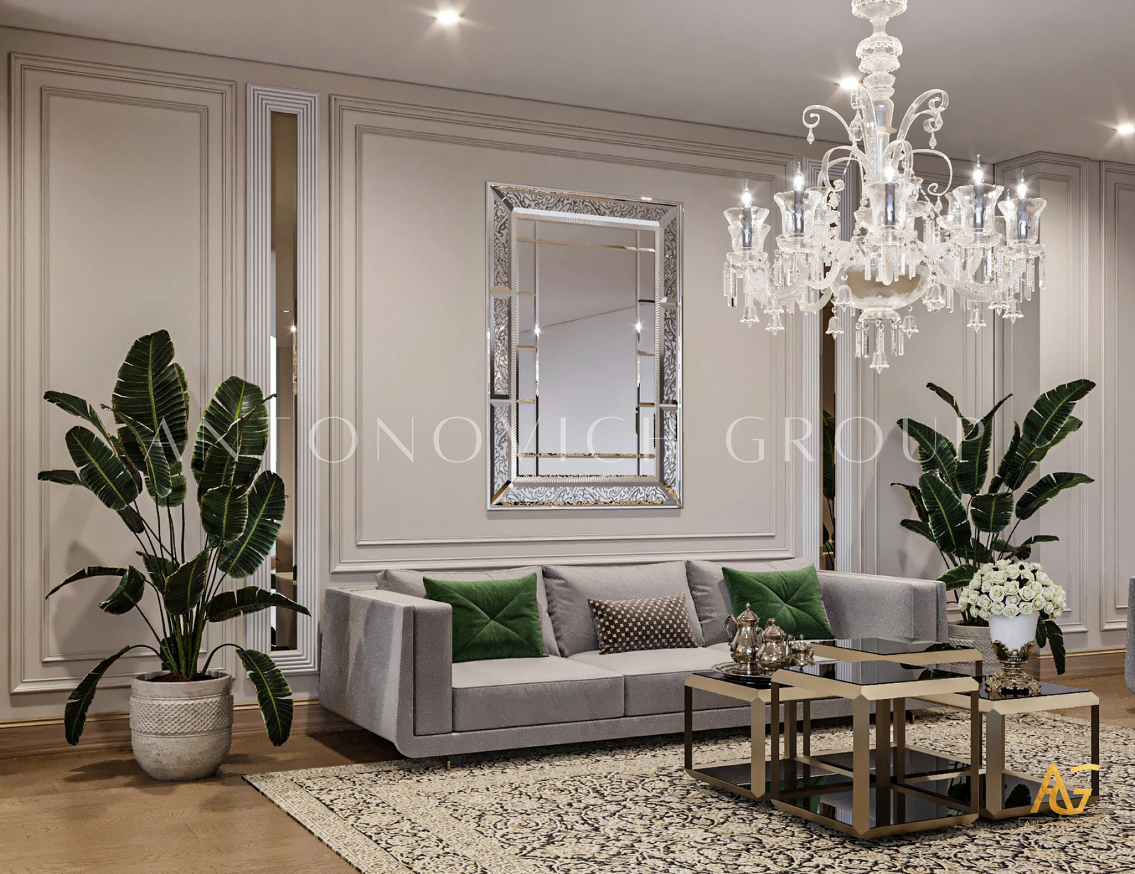 High-end execution of the Bulgari Villa
