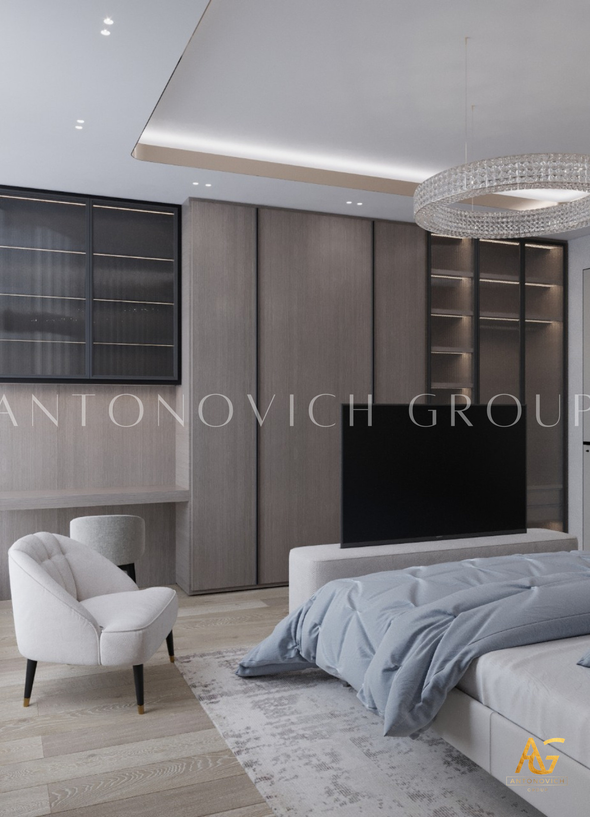 MODERN COZY BEDROOM INTERIOR DESIGN
