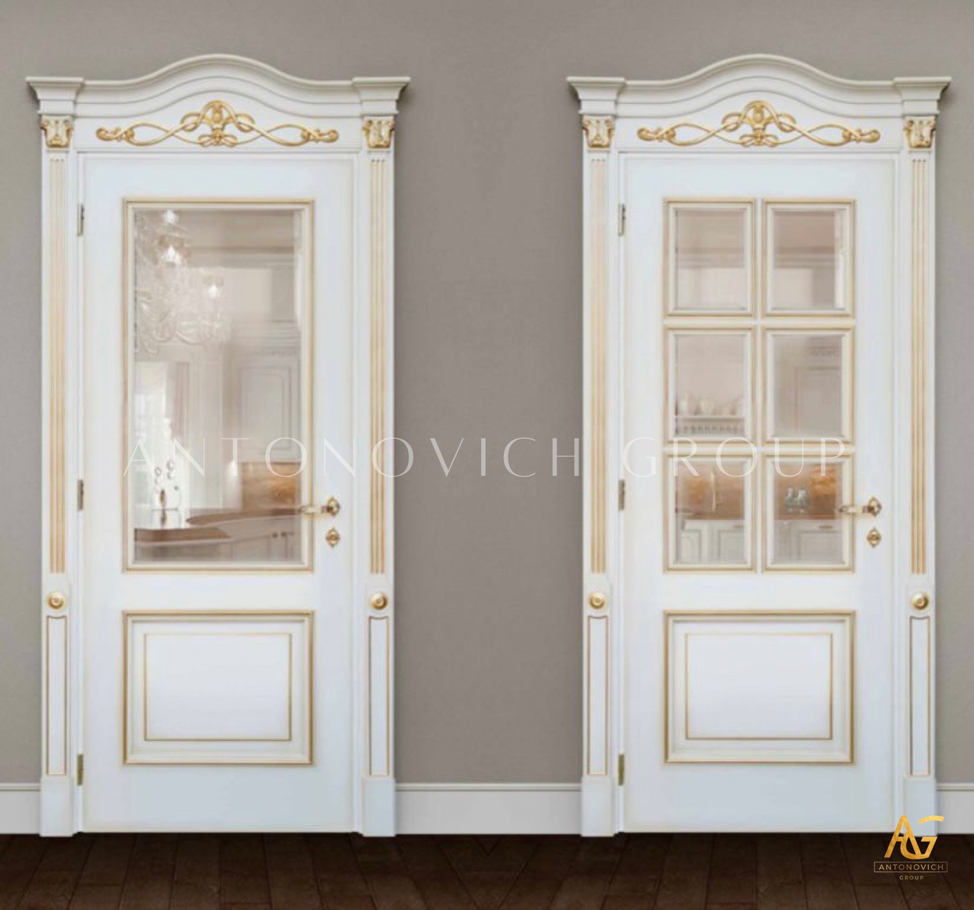 Производство роскошных дверей в Дубае — Антонович Дизайн (Antonovich Design)