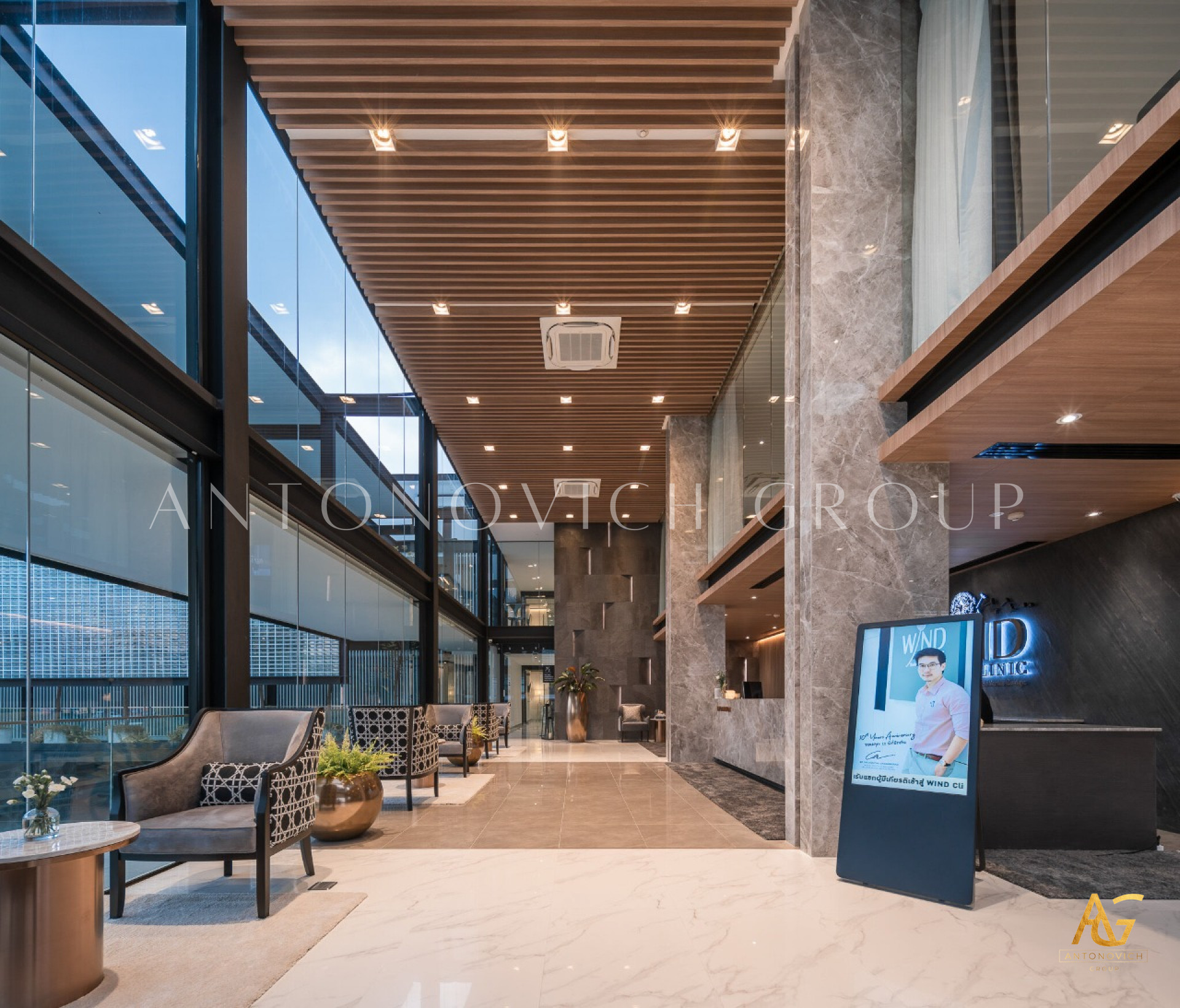 LUXURY-MODERN CLINIC INTERIOR DESIGN