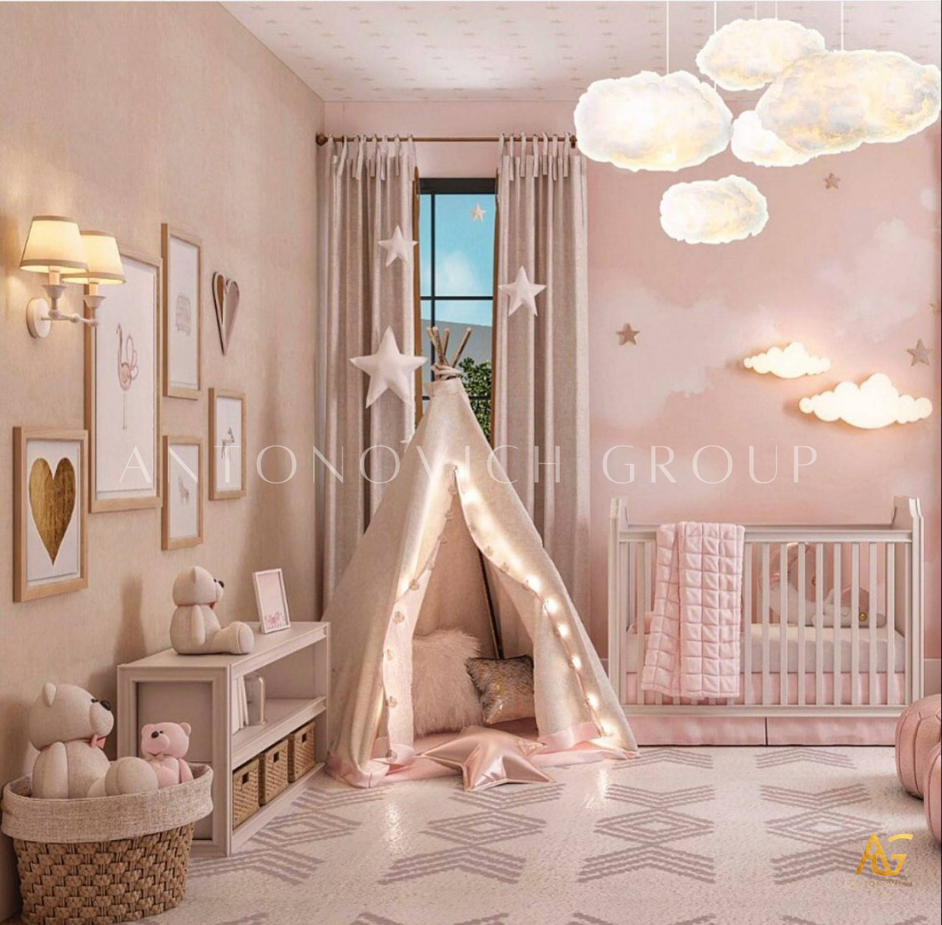 GIRLS BEDROOM INTERIOR DESIGN