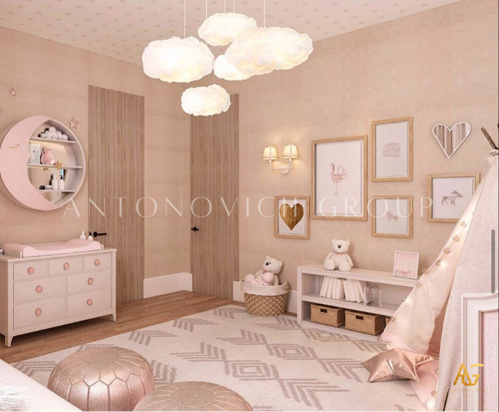 GIRLS BEDROOM INTERIOR DESIGN