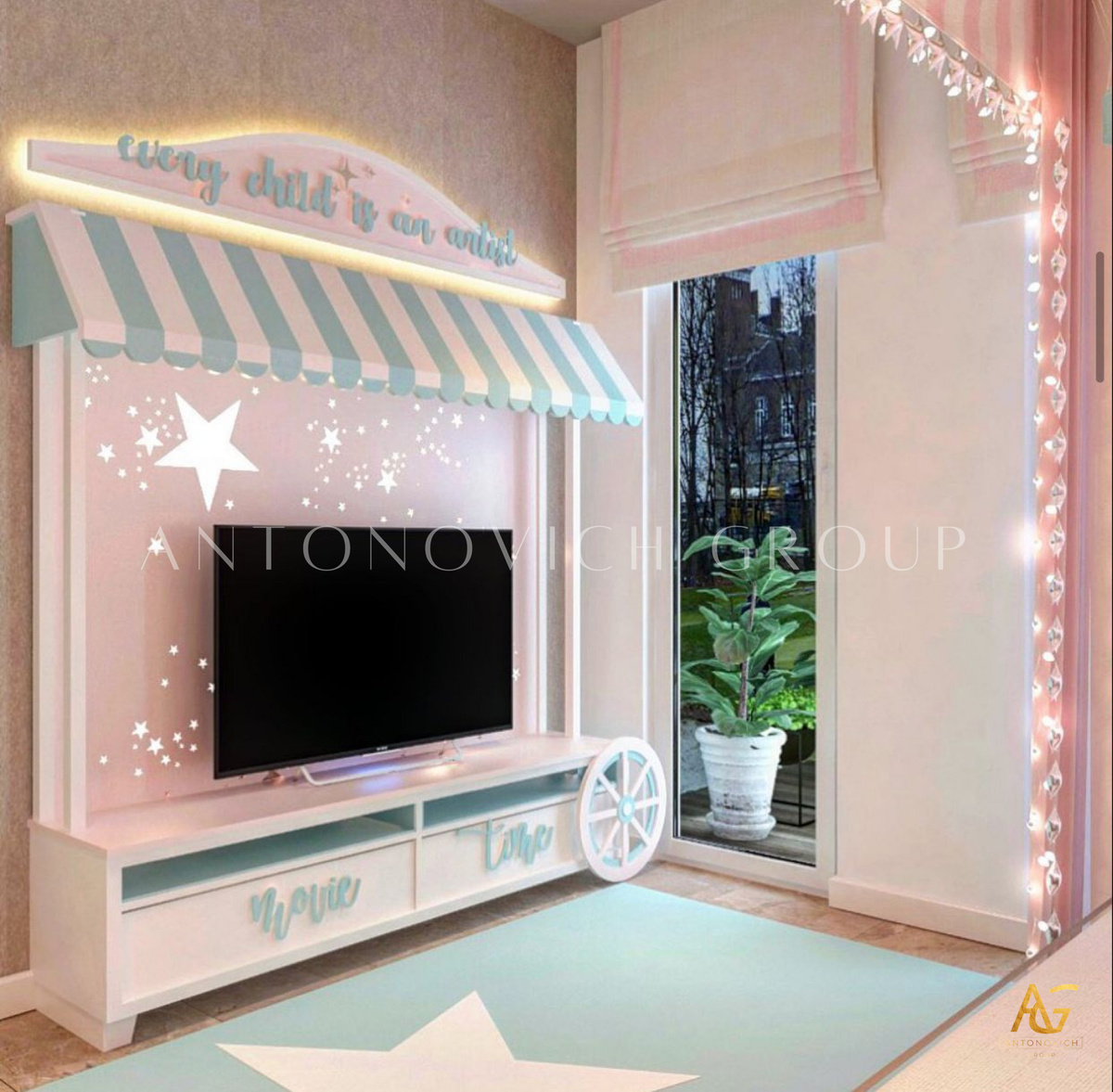 GIRLS BEDROOM INTERIOR DESIGN