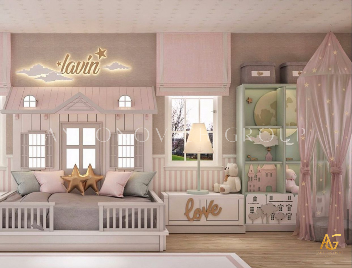 GIRLS BEDROOM INTERIOR DESIGN