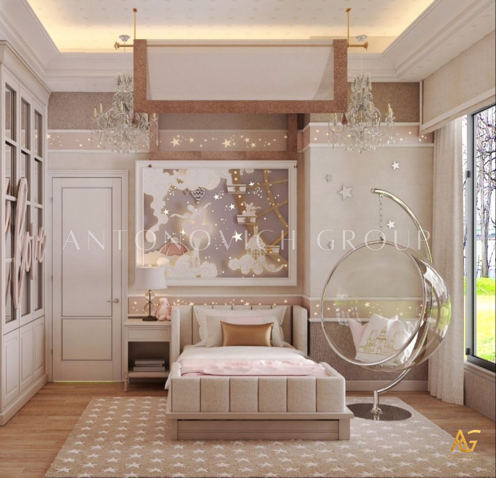 GIRLS BEDROOM INTERIOR DESIGN