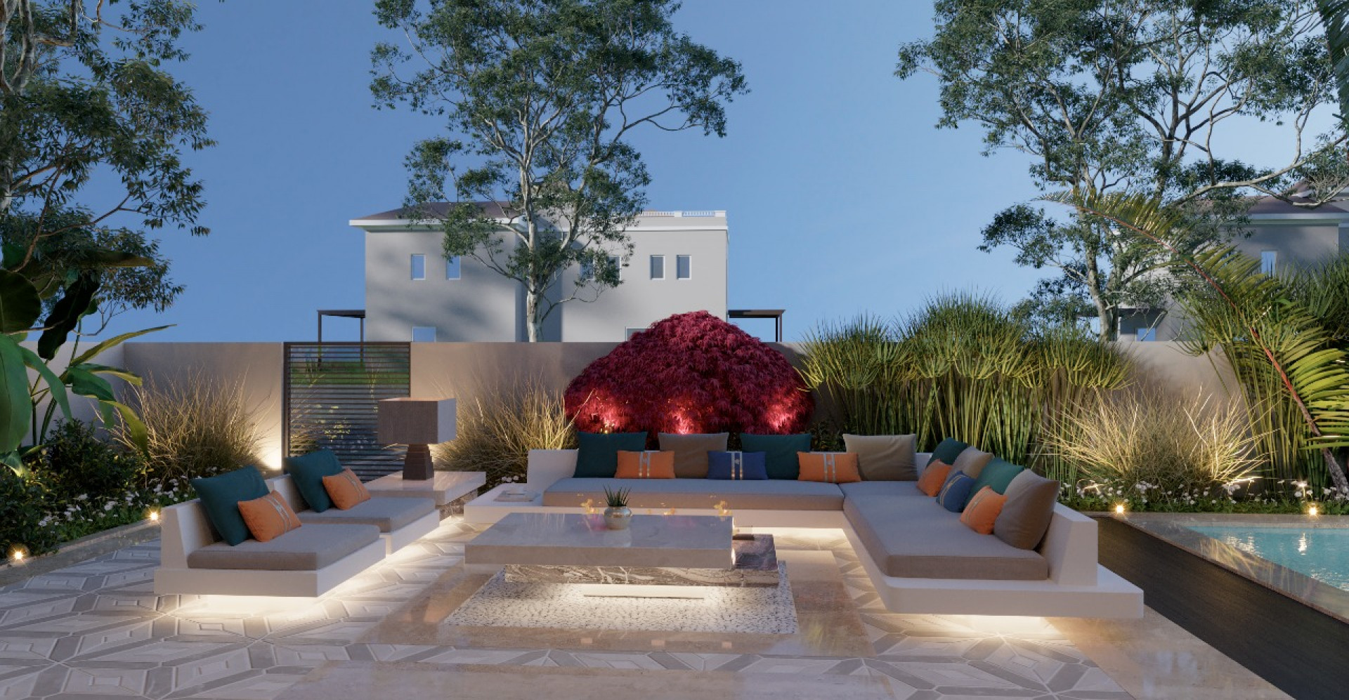 DISTRICT 1 VILLA DUBAI LANDSCAPE DESIGN