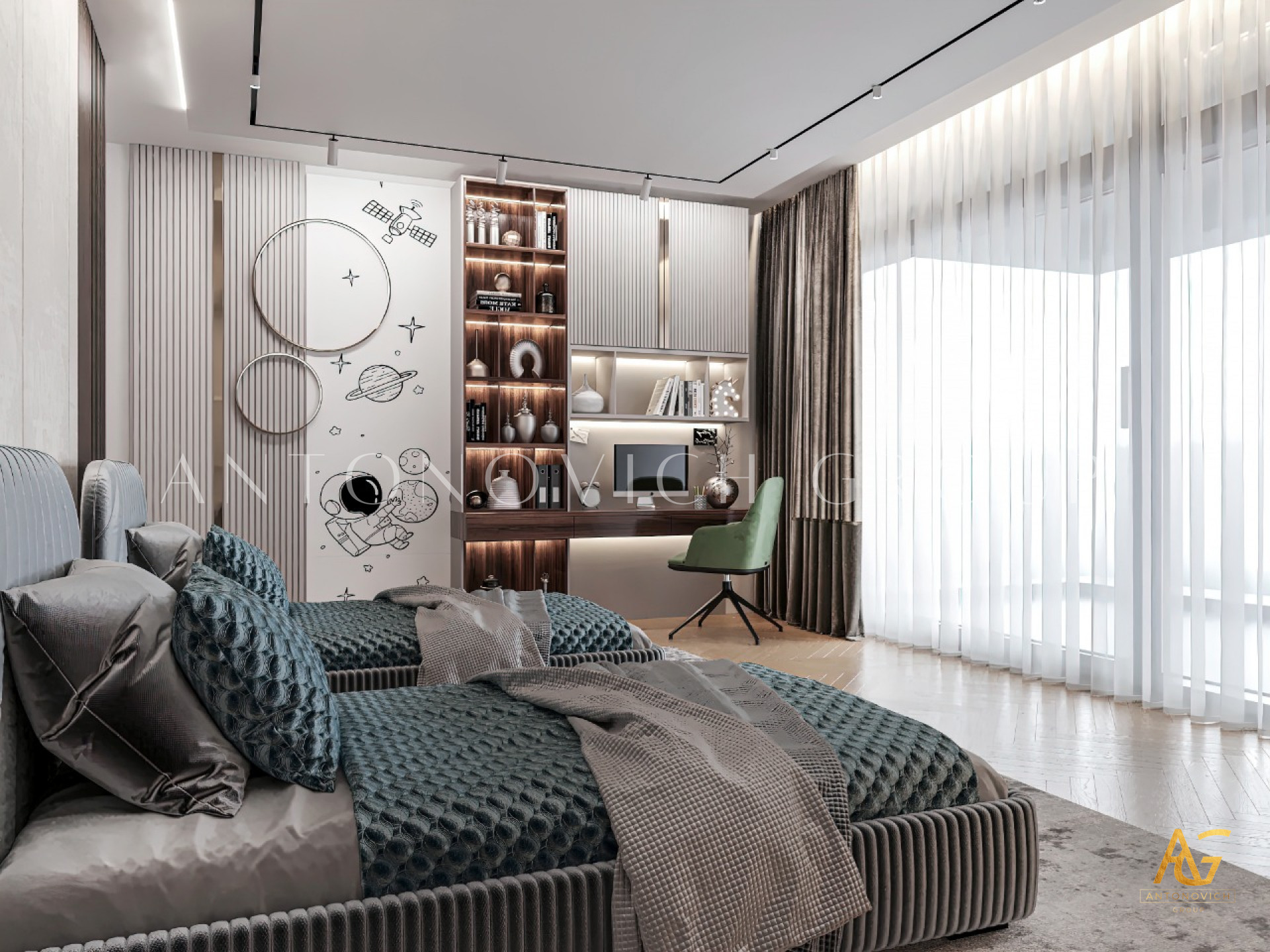 Exquisite Bedroom Design for Kids