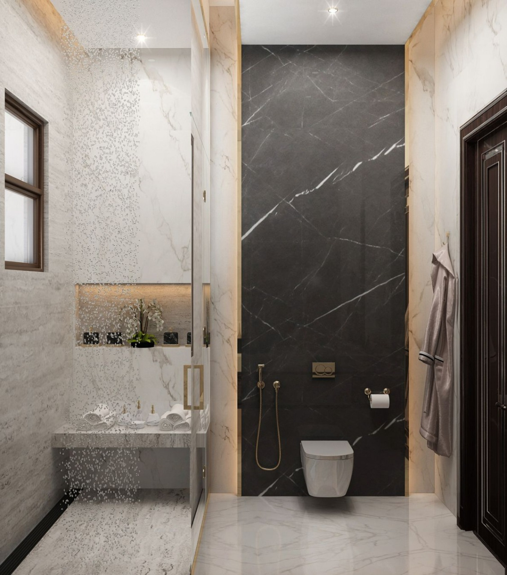 Modern Contemporary Bathroom Interior