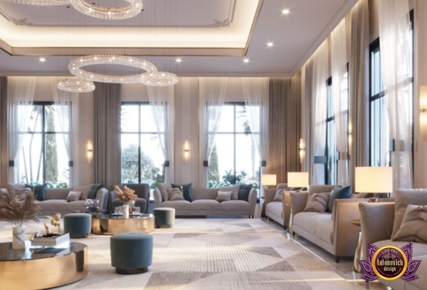 Grand Living Room Interior Design