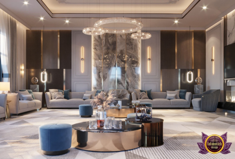 Grand Living Room Interior Design