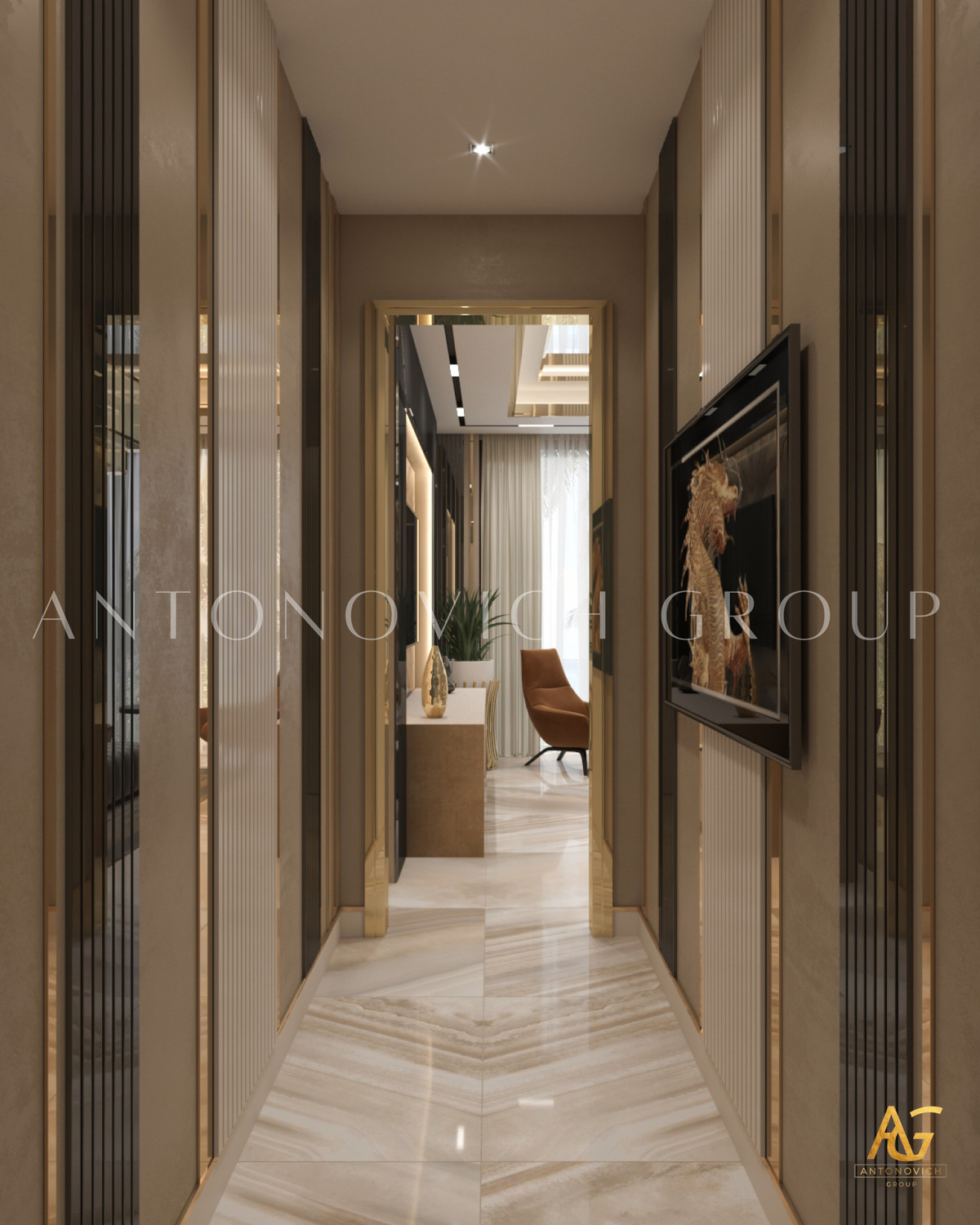 Royal Atlantis Residence Penthouse Design & Fit-Out