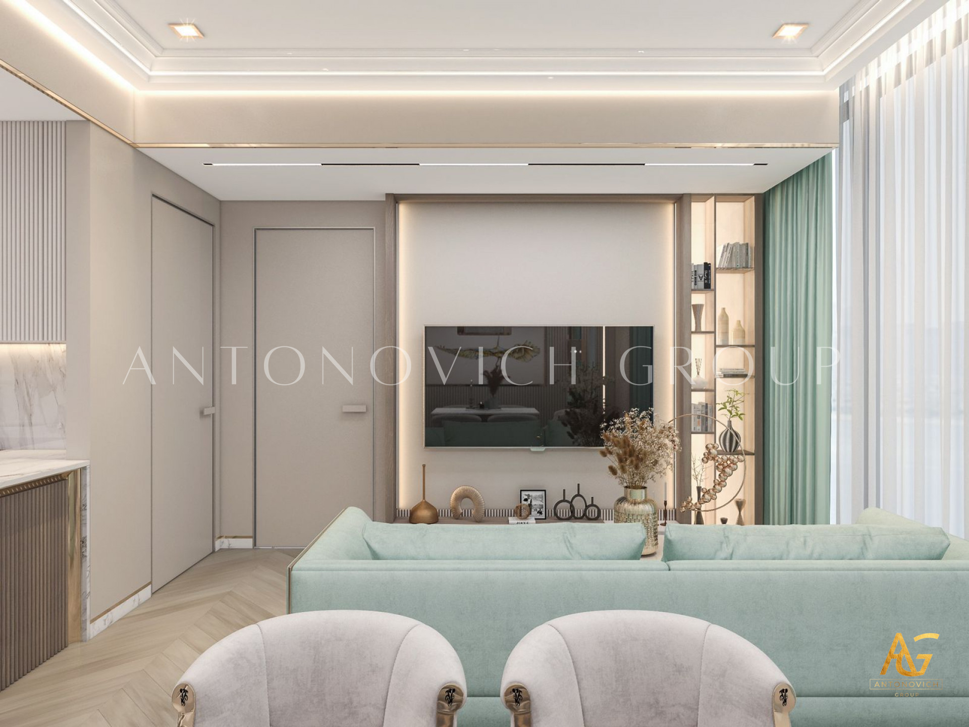 DUBAI MARINA MODERN APARTMENTS FIT-OUT & FURNITURE SUPPLY