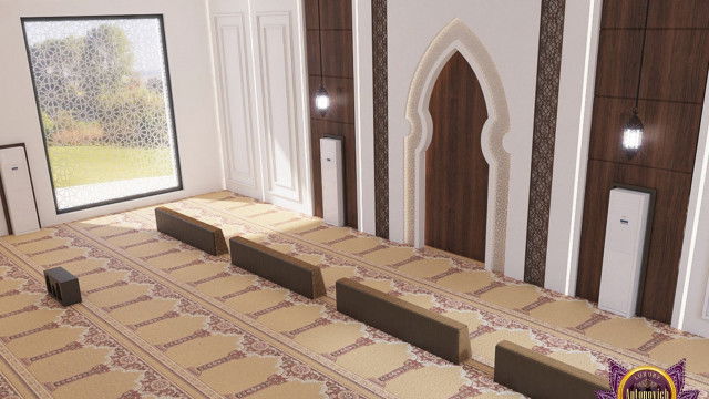 Contemporary style living room with a large corner sofa and an abstract painting on the wall.