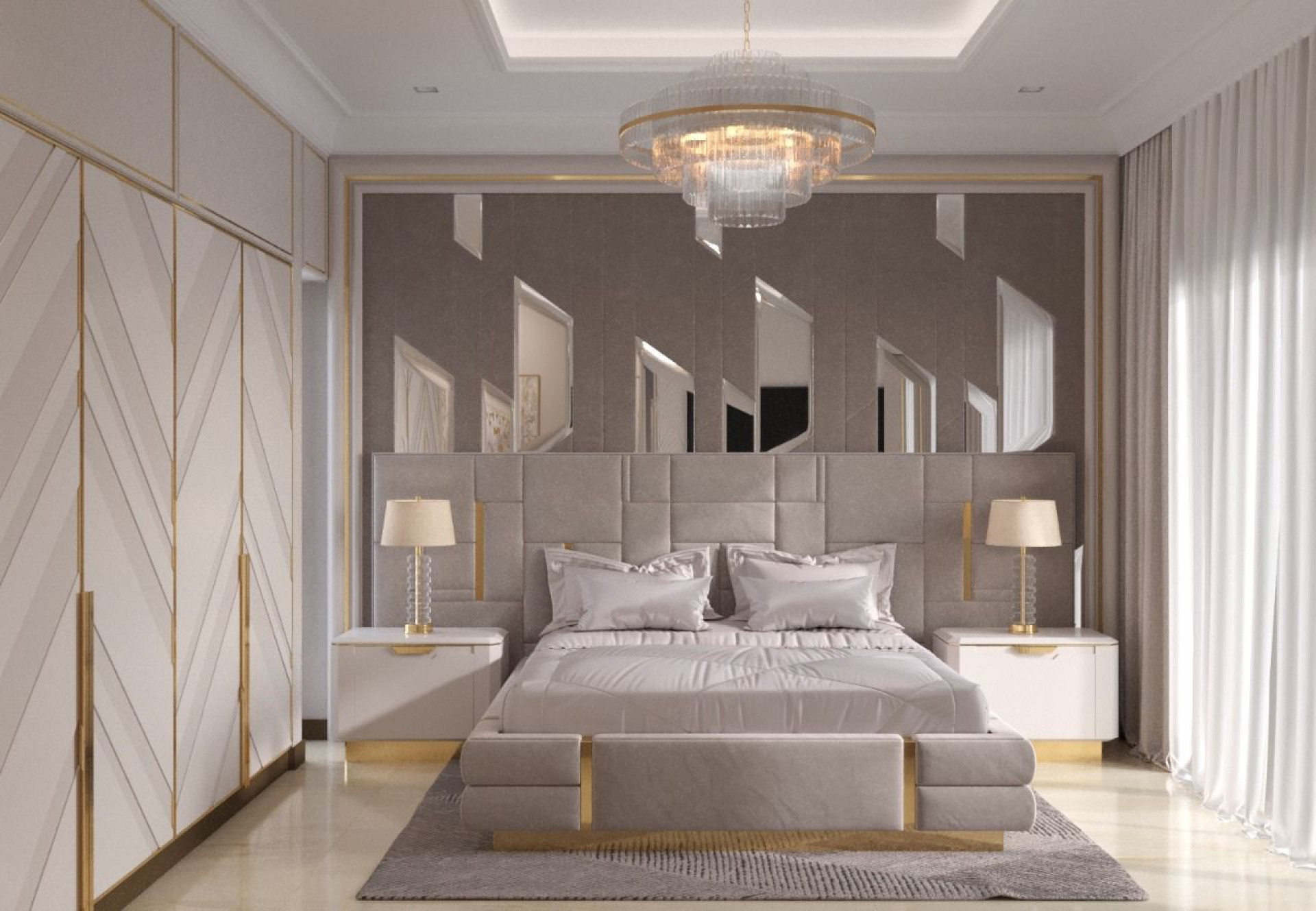 ART DECO INTERIOR DESIGN FOR BEDROOM