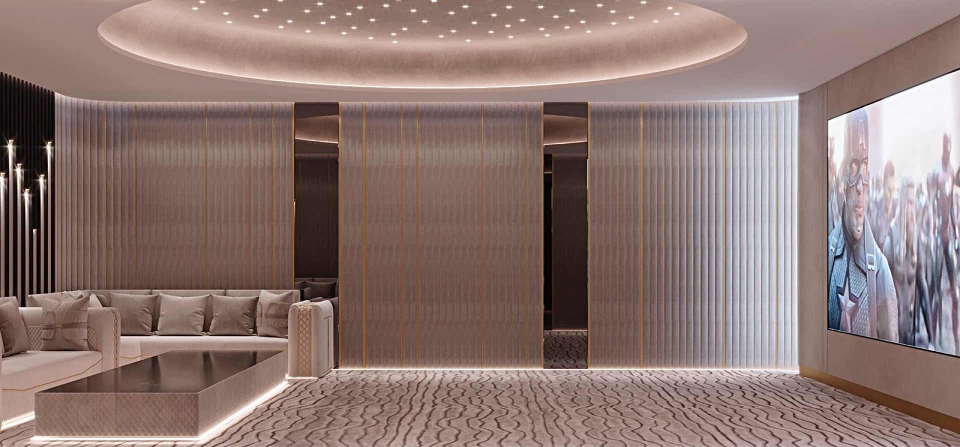 HOME CINEMA INTERIOR DESIGN UAE