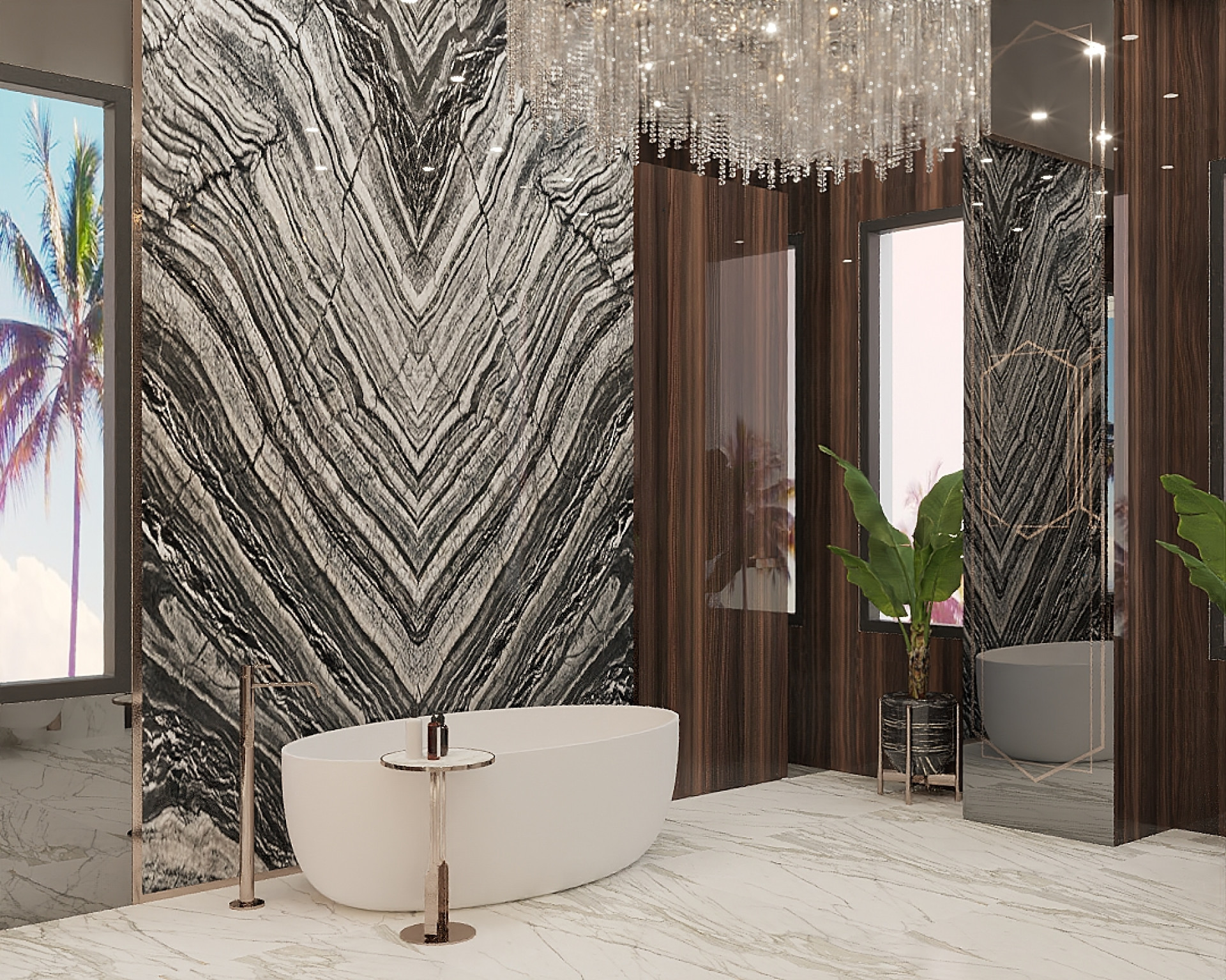 LUXURY BATHROOM INTERIOR DESIGN DUBAI