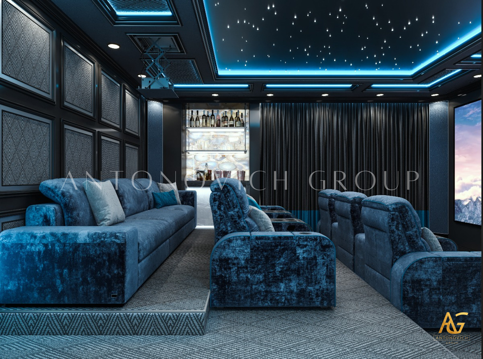 NEW INNOVATIONS FOR HOME CINEMA INTERIOR DESIGN