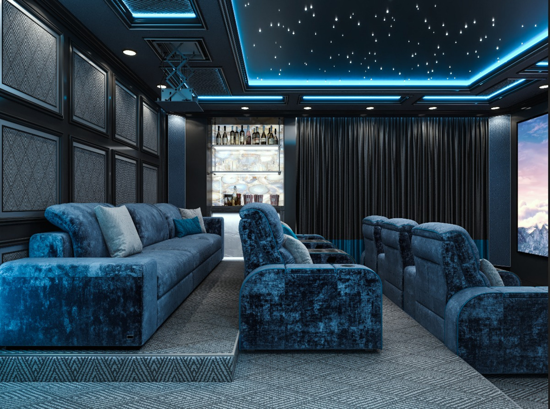 NEW INNOVATIONS FOR HOME CINEMA INTERIOR DESIGN
