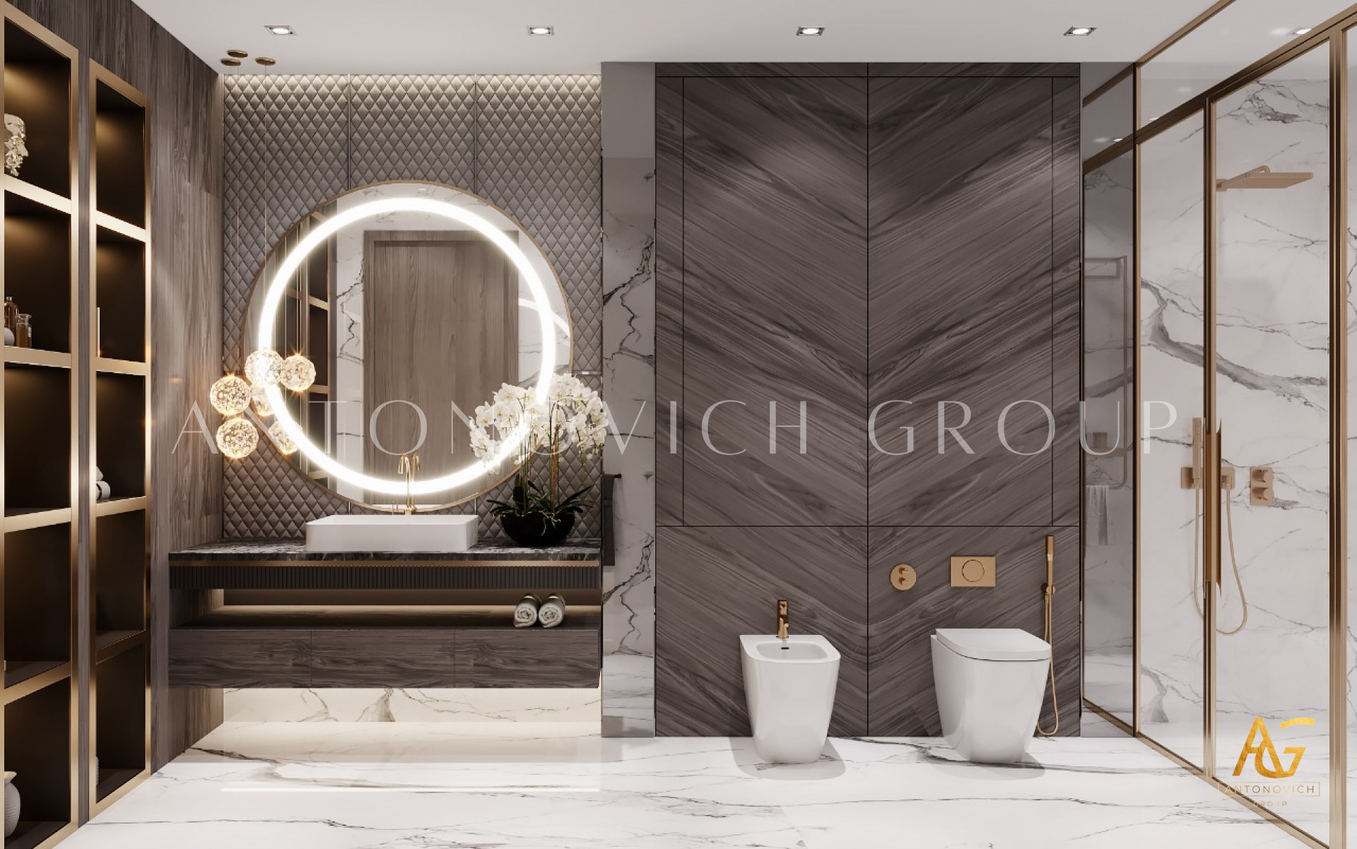 MODERN CONTEMPORARY BATHROOM INTERIOR DESIGN