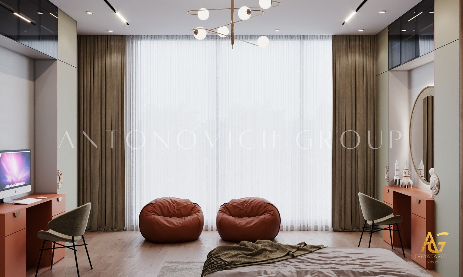 MODERN - ARTISTIC BEDROOM INTERIOR DESIGN