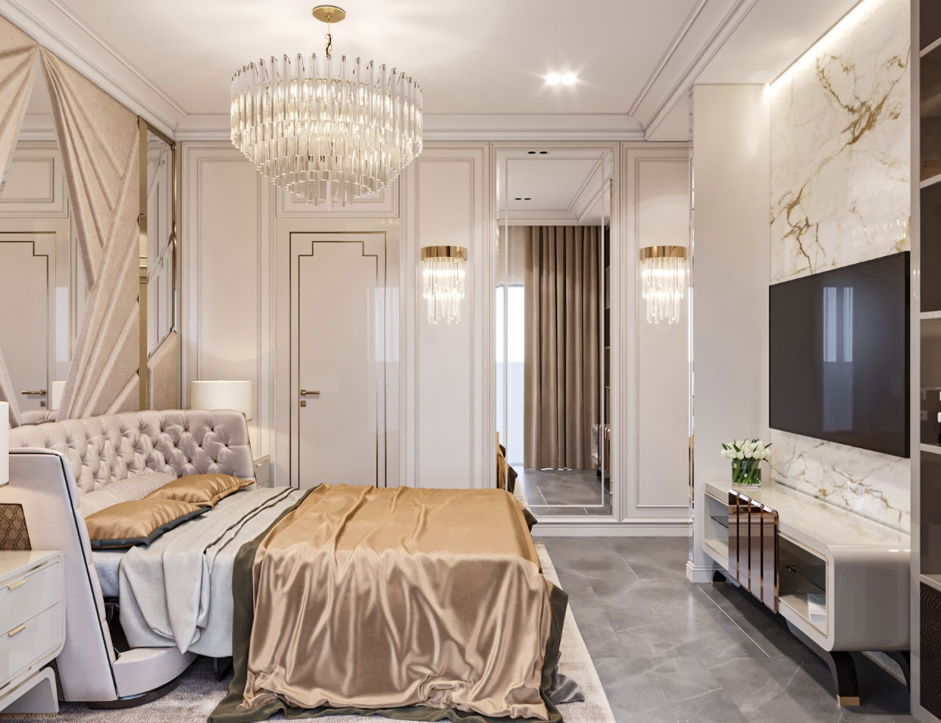 GUIDE TO A DUBAI LUXURY BEDROOM INTERIOR
