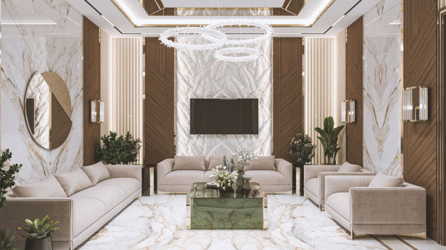 Grand staircase featuring ornate balustrades and handrails.