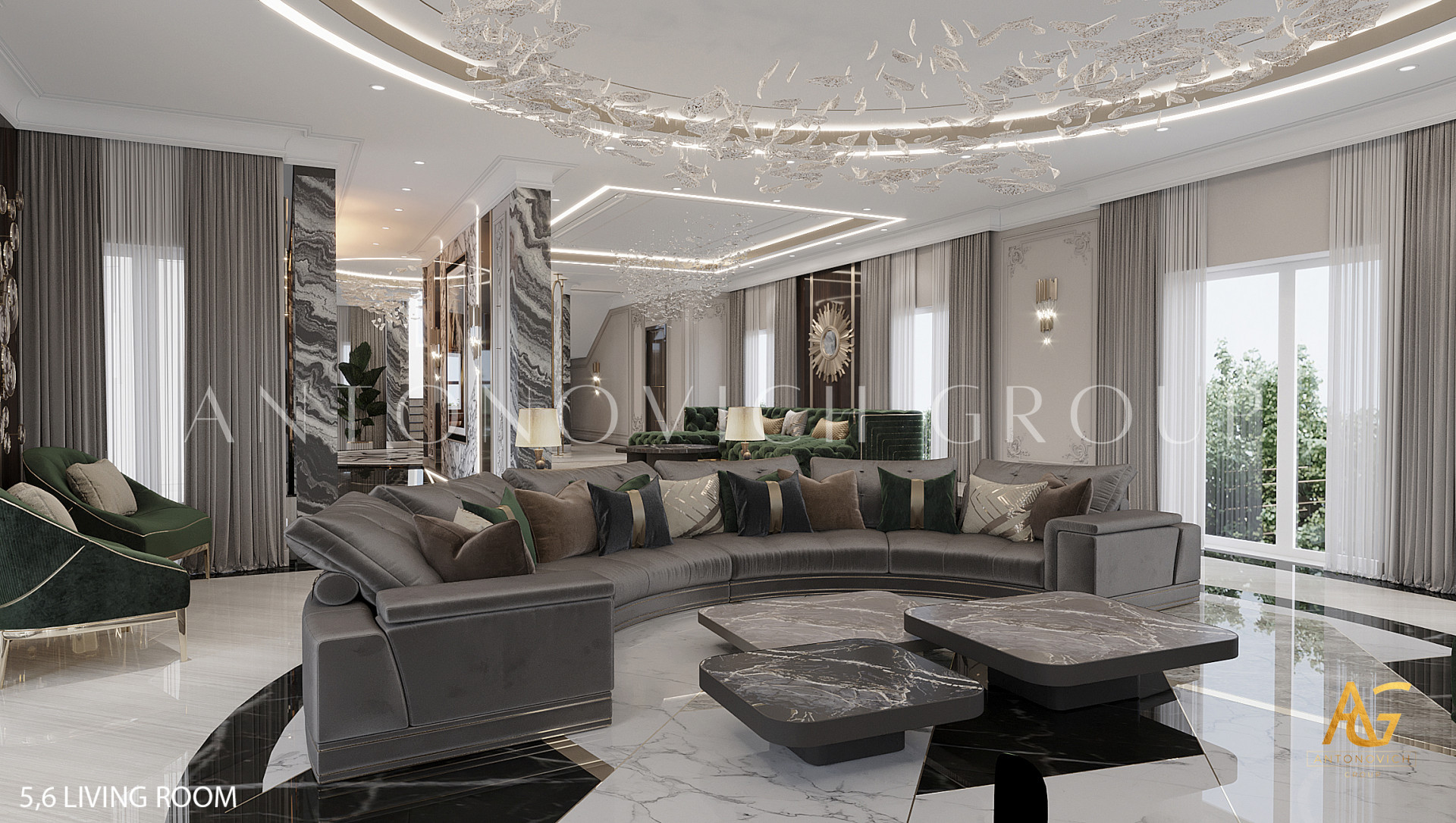 Palm Jumeirah Villa Interior Renovation