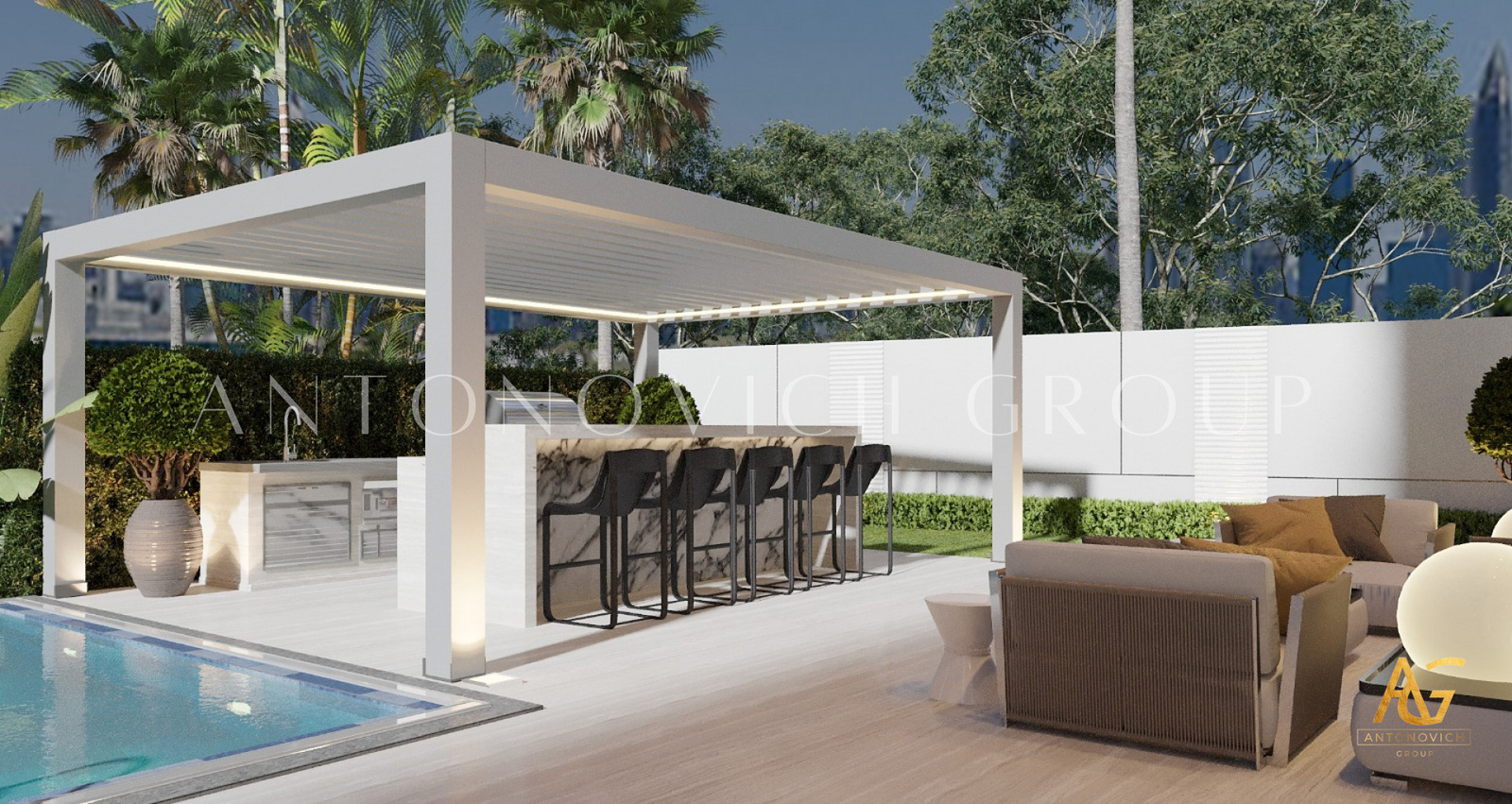Mastery in Luxury Villa Landscape Design in Dubai