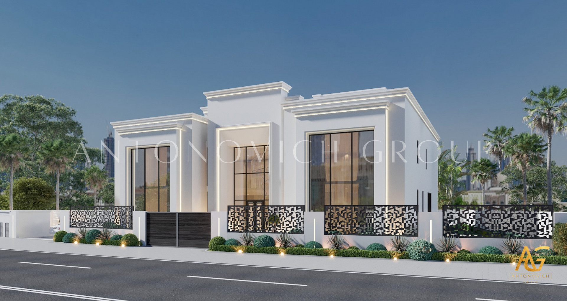 Curated visual reference: Luxury Building Landscaping Inspiration Reference: Mastery In Luxury Villa Landscape Design In Dubai