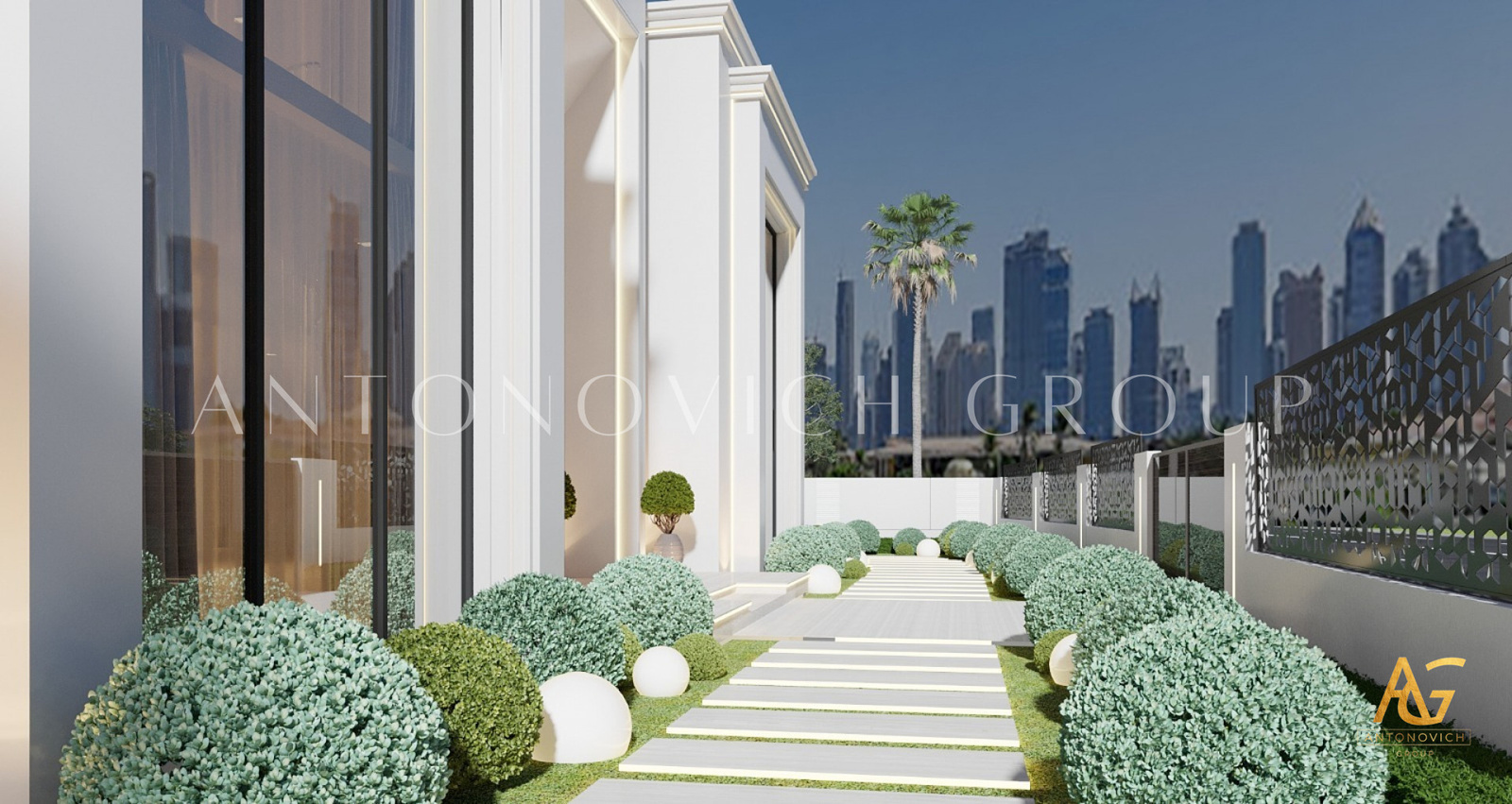 Mastery in Luxury Villa Landscape Design in Dubai