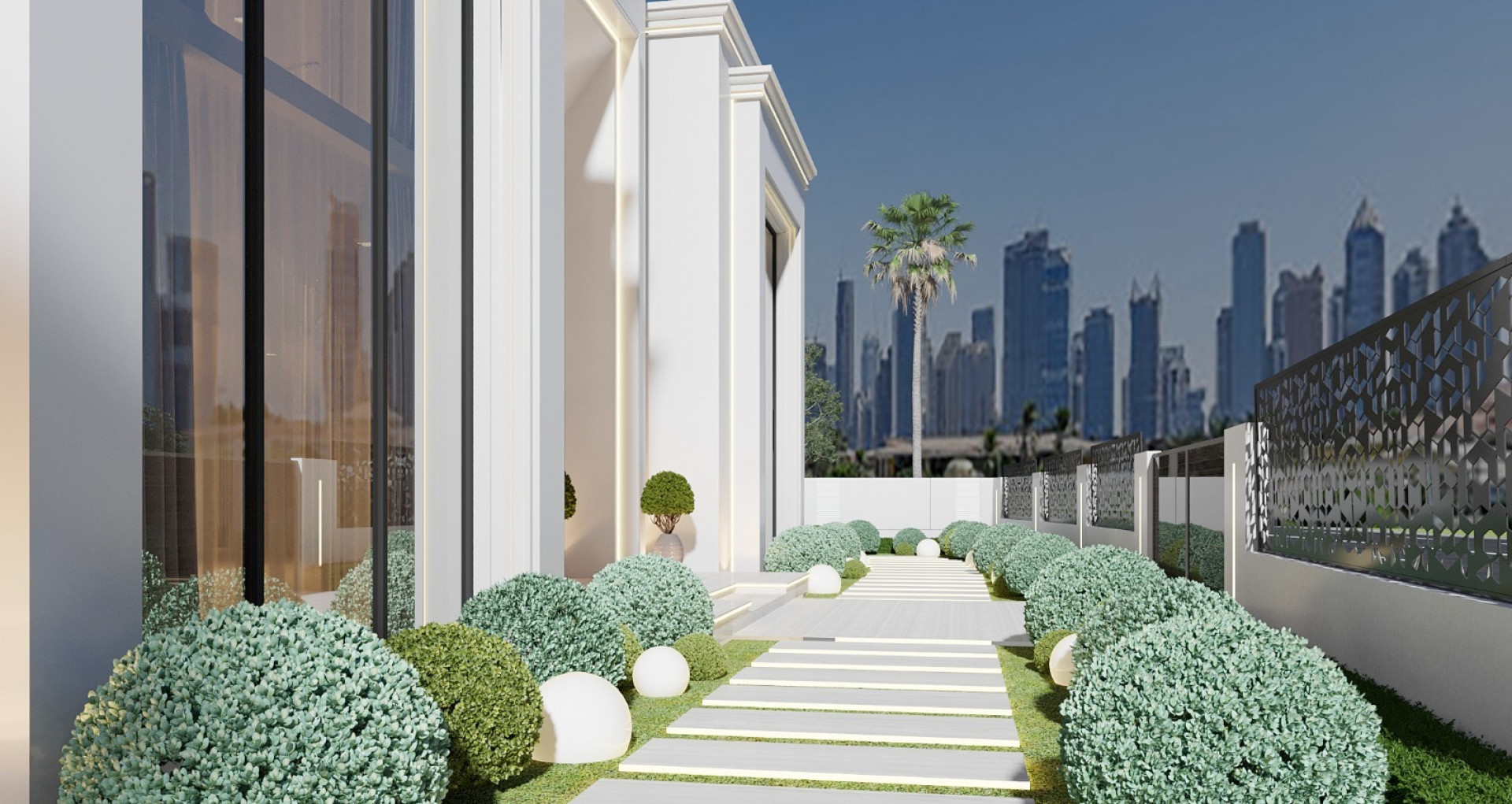 Mastery in Luxury Villa Landscape Design in Dubai