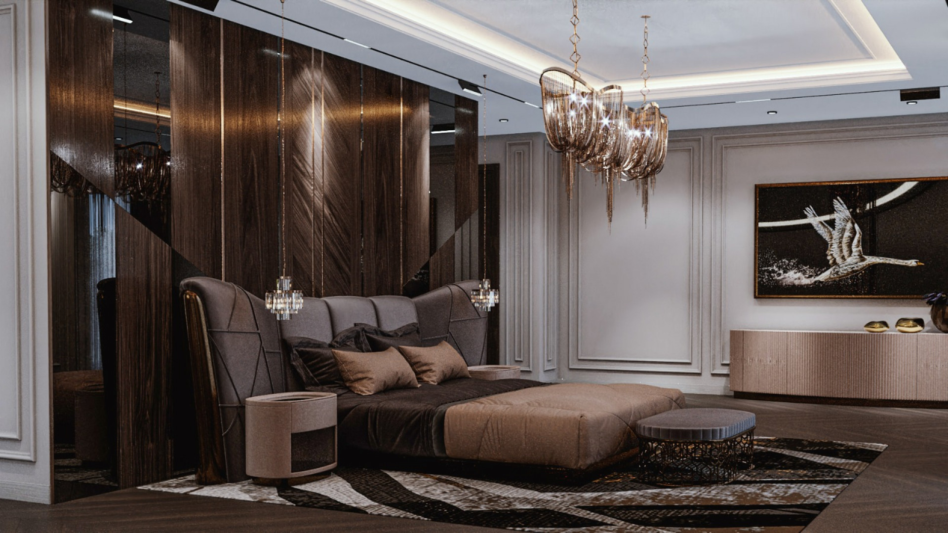 How to Use the Color Brown in Bedroom?