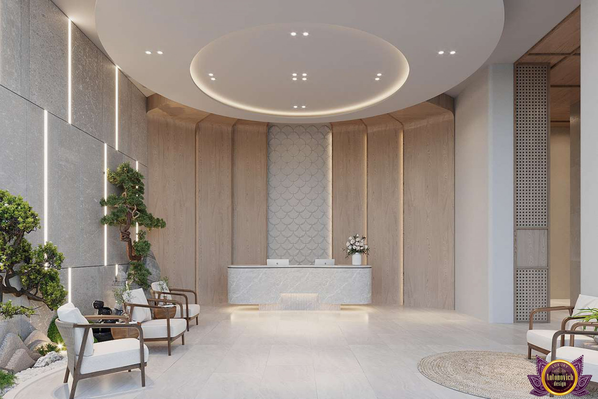 Minimalist Spa Interior Design