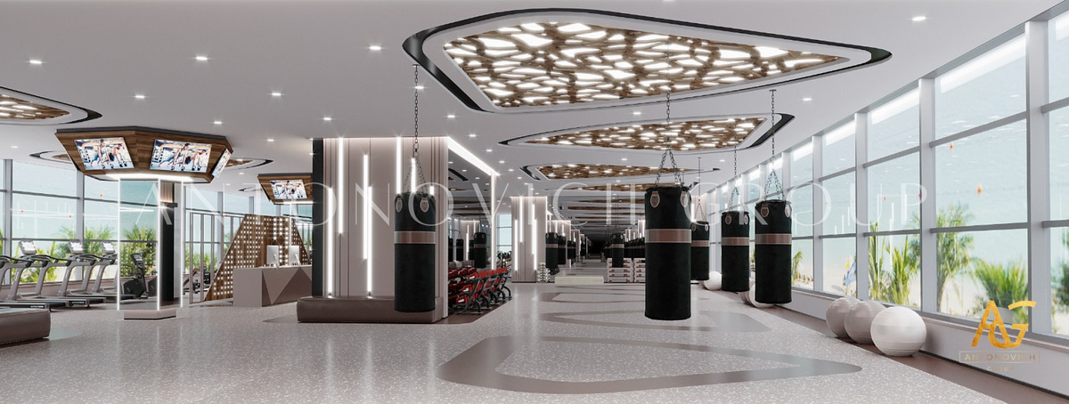 Gym Club Interior Design and Fit-out
