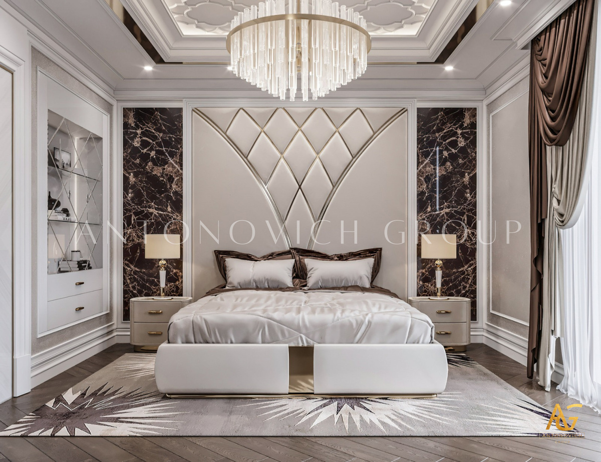 ELEGANT INTERIOR DESIGN FOR A VILLA IN RUSSIA