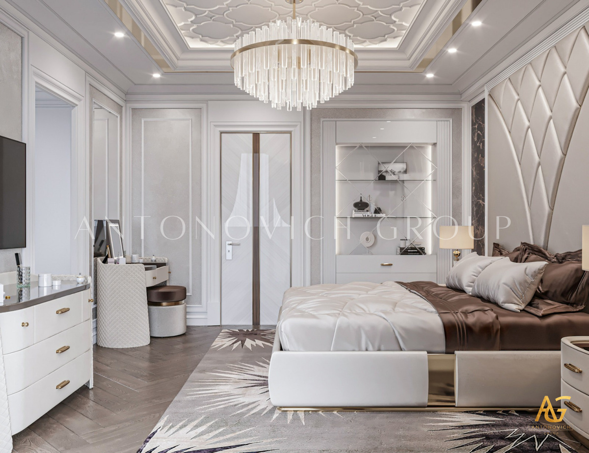 ELEGANT INTERIOR DESIGN FOR A VILLA IN RUSSIA