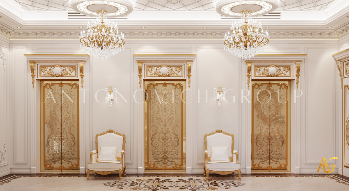 ELEGANT INTERIOR DESIGN FOR A HOME ENTRANCE