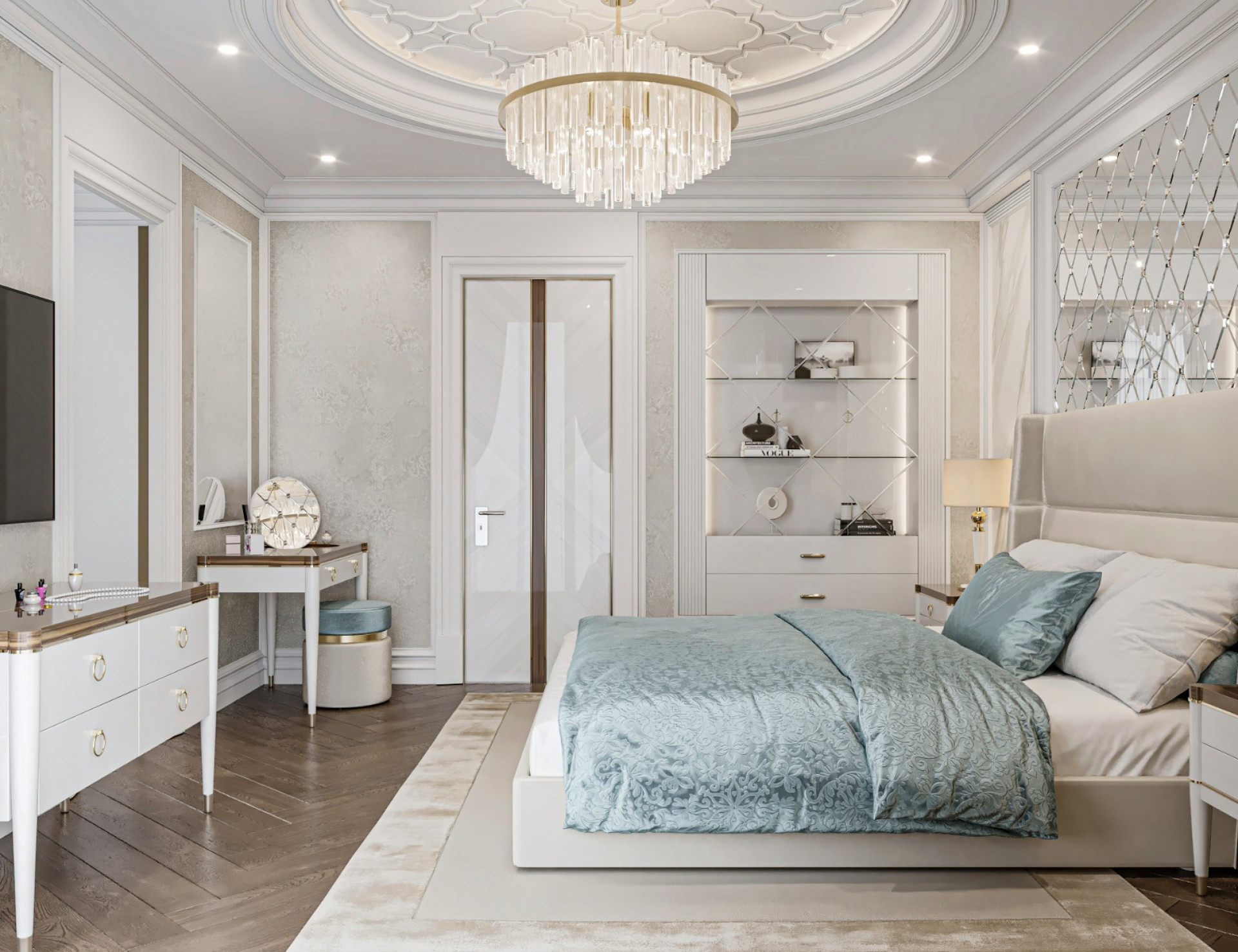 Dubai Bedroom Design Concept
