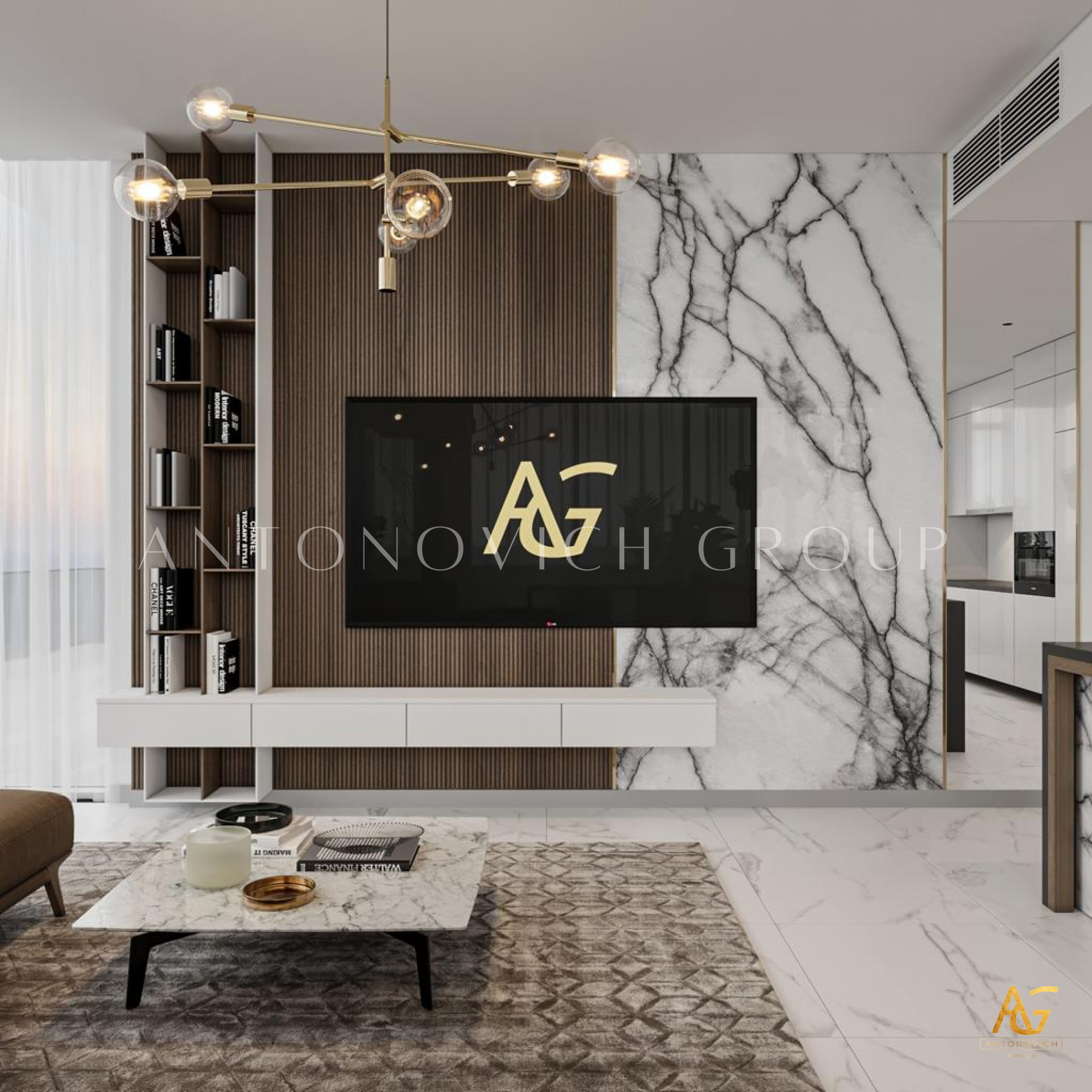 Open Layout Living Room Interior Design